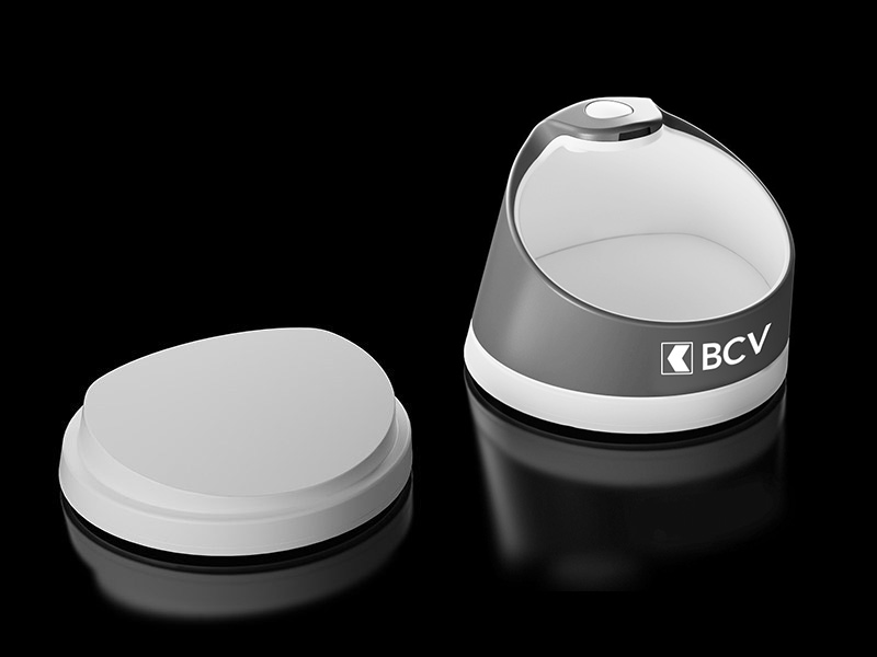 Docking station for convenient wireless operation of PayEye BCV
